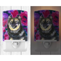 Carolines Treasures Ss1063Cnl Finnish Lapphund Ceramic Night Light Compact Ulcertified Ideal For Bedroom Bathroom Nursery