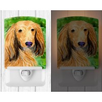 Carolines Treasures Ss8790Cnl Dachshund Ceramic Night Light Compact Ulcertified Ideal For Bedroom Bathroom Nursery Hallwa