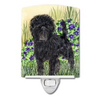 Carolines Treasures Ss8151Cnl Affenpinscher Ceramic Night Light Compact Ulcertified Ideal For Bedroom Bathroom Nursery Ha