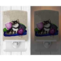 Carolines Treasures Mh1012Cnl Chihuahua On Their Couch Ceramic Night Light Compact Ulcertified Ideal For Bedroom Bathroom