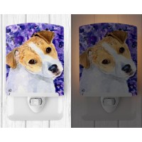 Carolines Treasures Ss8740Cnl Jack Russell Terrier Ceramic Night Light Compact Ulcertified Ideal For Bedroom Bathroom Nurs