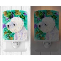 Carolines Treasures Ss1064Cnl Westie Ceramic Night Light Compact Ulcertified Ideal For Bedroom Bathroom Nursery Hallway