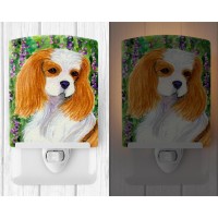 Carolines Treasures Ss1006Cnl Cavalier Spaniel Ceramic Night Light Compact Ulcertified Ideal For Bedroom Bathroom Nursery