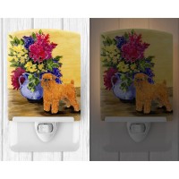 Carolines Treasures Ss8543Cnl Brussels Griffon Ceramic Night Light Compact Ulcertified Ideal For Bedroom Bathroom Nursery