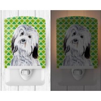 Carolines Treasures Sc9737Cnl Havanese Lucky Shamrock St Patricks Day Ceramic Night Light Compact Ulcertified Ideal For Be