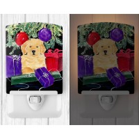 Carolines Treasures Ss8581Cnl Golden Retriever Ceramic Night Light Compact Ulcertified Ideal For Bedroom Bathroom Nursery