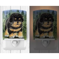 Carolines Treasures Ss8031Cnl Tibetan Mastiff Ceramic Night Light Compact Ulcertified Ideal For Bedroom Bathroom Nursery