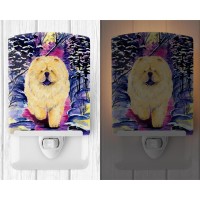 Carolines Treasures Ss1005Cnl Chow Chow Ceramic Night Light Compact Ulcertified Ideal For Bedroom Bathroom Nursery Hallwa