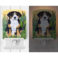 Carolines Treasures Ss8217Cnl Greater Swiss Mountain Dog Ceramic Night Light Compact Ulcertified Ideal For Bedroom Bathroom