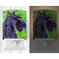 Carolines Treasures Ss8792Cnl Scottish Terrier Ceramic Night Light Compact Ulcertified Ideal For Bedroom Bathroom Nursery