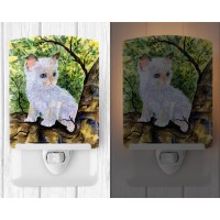 Carolines Treasures Ss8279Cnl Cat Ragdoll Ceramic Night Light Compact Ulcertified Ideal For Bedroom Bathroom Nursery Ha