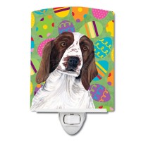 Carolines Treasures Sc9460Cnl Welsh Springer Spaniel Easter Eggtravaganza Ceramic Night Light Compact Ulcertified Ideal For