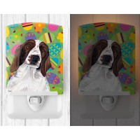 Carolines Treasures Sc9460Cnl Welsh Springer Spaniel Easter Eggtravaganza Ceramic Night Light Compact Ulcertified Ideal For