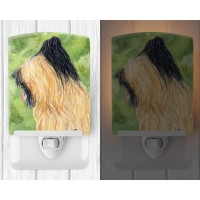 Carolines Treasures Ss8783Cnl Briard Ceramic Night Light Compact Ulcertified Ideal For Bedroom Bathroom Nursery Hallway