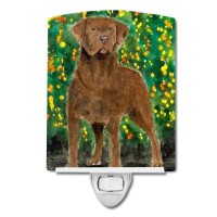 Carolines Treasures Ss8969Cnl Chesapeake Bay Retriever Ceramic Night Light Compact Ulcertified Ideal For Bedroom Bathroom