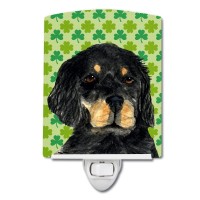 Carolines Treasures Ss4446Cnl Gordon Setter St Patricks Day Shamrock Portrait Ceramic Night Light Compact Ulcertified Idea