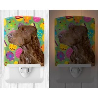 Carolines Treasures Ss4870Cnl Field Spaniel Easter Eggtravaganza Ceramic Night Light Compact Ulcertified Ideal For Bedroom