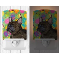 Carolines Treasures Ss4864Cnl French Bulldog Easter Eggtravaganza Ceramic Night Light Compact Ulcertified Ideal For Bedroom