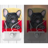 Carolines Treasures Ss8899Cnl French Bulldog Ceramic Night Light Compact Ulcertified Ideal For Bedroom Bathroom Nursery H