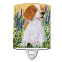 Carolines Treasures Ss8219Cnl Welsh Springer Spaniel Ceramic Night Light Compact Ulcertified Ideal For Bedroom Bathroom Nu