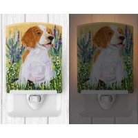 Carolines Treasures Ss8219Cnl Welsh Springer Spaniel Ceramic Night Light Compact Ulcertified Ideal For Bedroom Bathroom Nu