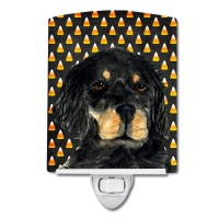 Carolines Treasures Ss4308Cnl Gordon Setter Candy Corn Halloween Portrait Ceramic Night Light Compact Ulcertified Ideal For