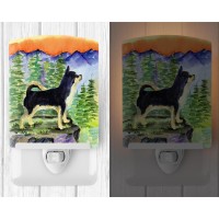 Carolines Treasures Ss8230Cnl Chihuahua Ceramic Night Light Compact Ulcertified Ideal For Bedroom Bathroom Nursery Hallwa