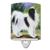 Carolines Treasures Ss8028Cnl Japanese Chin Ceramic Night Light Compact Ulcertified Ideal For Bedroom Bathroom Nursery Ha