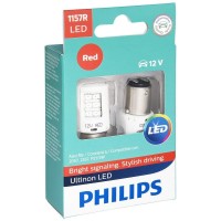 Philips 1157Rled Ultinon Led Red 2 Pack