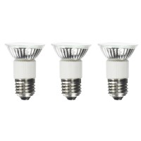 3Bulbs 120V 50W Halogen Bulb Replacement For Ge Wb08X10028