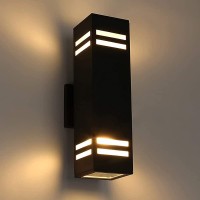 Cerdeco 67351Tz Brandon Aluminum Modern Outdoor Wall Lamp,15