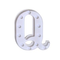 Smytshop Light Up Letters Warm White Led Letter Light Up Alphabet Letter Lights For Festival Decorative Letter Party Wedding Q