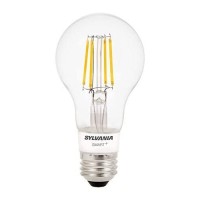 Sylvania Smart Bluetooth A19 Filament Soft White Light Bulb, 60W Equivalent, Works With Apple Homekit, 650 Lumens, Dimmable, 2700K - 1 Pack (74979)