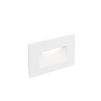 Dals 4.75 Inch Recessed Horizontal Step Light | 3000K Warm White | 3W, 100 Lumens | Dimmable Stair Light | Wet Rated | Etl Certified | 5-Year Warranty