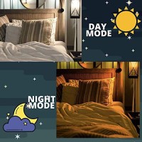 Nite Switch Bulb. Blue Enriched Light And Blue Depleted Light. Led Nighttime Amber No Blue Light/White Daytime Light. Supports Natural Sleep Patterns, With Optimized Circadian Lighting