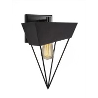 Neo 1 Light Wall Sconce Shown In Espresso Finish With Amber Antique Led Bulb