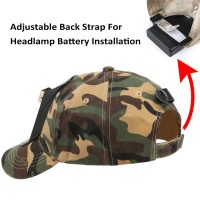 Gearoz Hunting Hat With Bracket Hunter Cap For Headlamp Hunting Light For Coon Coyote Hog Turkey Duck Hunting Camo