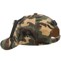 Gearoz Hunting Hat With Bracket Hunter Cap For Headlamp Hunting Light For Coon Coyote Hog Turkey Duck Hunting Camo