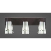 Apollo 3 Light Bath Bar Shown In Dark Granite Finish With 5