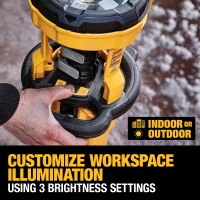 Dewalt Dcl079R1 20V Max* Cordless Tripod Light (Kit)