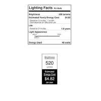 Westinghouse 05017 40 Watt Eco-Halogen G25 Cut Glass Light Bulb (6 Pack)