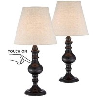 Regency Hill Ted Traditional Accent Table Lamps 18 1/2