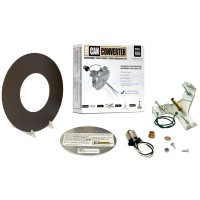 The Can Converter R56 Flat Recessed Can Light Conversion Kit, Steel, Decorative Medallion, Works For 5