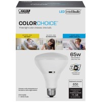 FEIT Electric Intellibulb COLORCHOICE 95 watts BR30 LED Bulb 650 lumens MultiColored Specialty