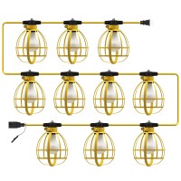 Construction String Lights 100Ft Male Female End