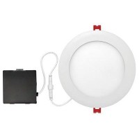 Globe Electric 91219 6 White Integrated Kit Recessed