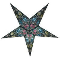 Galaxyarts - Chakra (Turquoise, Medium) - Paper Star Lantern