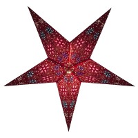 Galaxyarts - Chakra (Red, Medium) - Paper Star Lantern