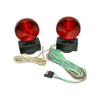 Maxxhaul 80778 Magnetic Towing Light Kit Dual Sided For Rv Boat Trailer And More Dot Approved