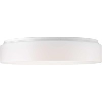 Progress Lighting P730003-030-30 Led Flush Mount, White